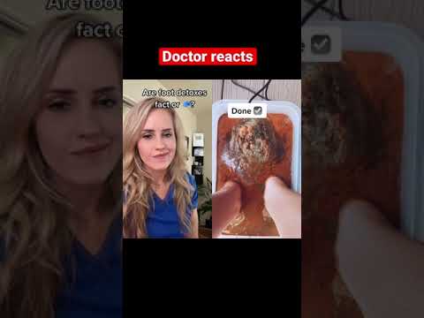 Doctor reacts: foot detox? #FactorCap🧢