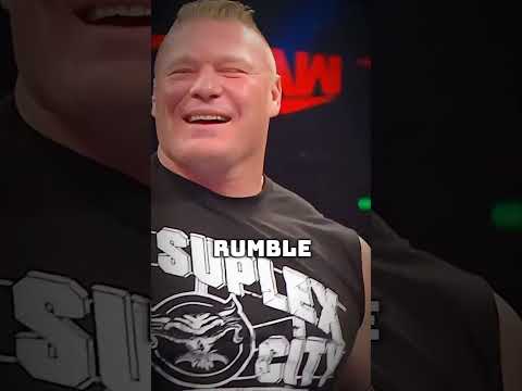 R-Truth makes Brock LESNAR break character #rtruth #brocklesnar #wwefunnymoments #paulheyman
