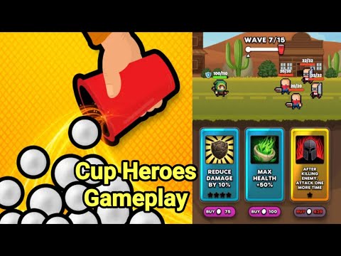 Cup Heroes Game Gameplay - YouTube