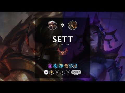 Sett Top vs Cassiopeia - KR Grandmaster Patch 12.17