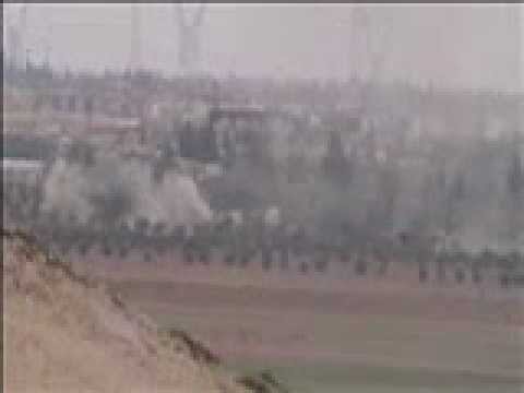 استهداف حاجز سوق الغنم على أطراف مدينة تلبيسة بقذائف الهاون من قبل كتيبة الشهيد عبد الهادي عكاري في حمص