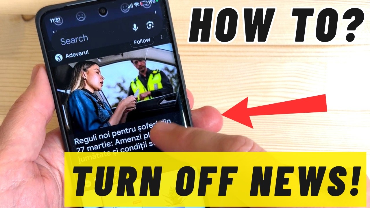 How to TURN OFF NEWS on GOOGLE BAR (2026)