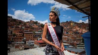 Download lagu Miss Venezuela doesn't want to abandon her country mp3