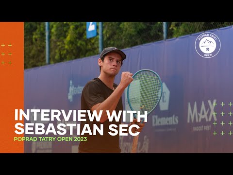 Sebastian SEC post-match interview POPRAD TATRY OPEN 2023