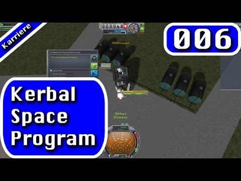 Kerbal Space Program - Karriere - Folge 6 - Navigation Grundkurs - [60fps,1080p]