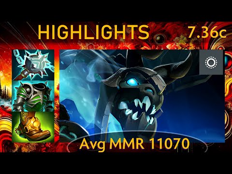✨ New Patch 7.36c Visage |KDA - 26 KP - 75%| Carry Highlights - Dota 2 Top MMR