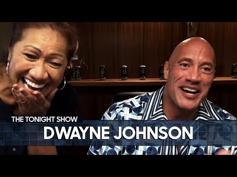 ドウェイン・ザ・ロック・ジョンソンの母親がジミーにウクレレでセレナーデを披露｜The Tonight Show (Dwayne The Rock Johnson’s Mom Serenades Jimmy with a Ukulele | The Tonight Show)