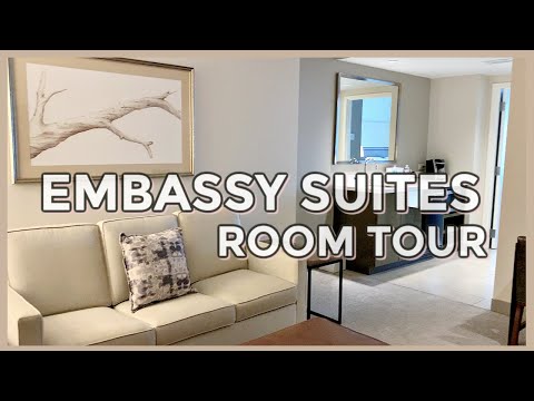 Embassy Suites By Hilton HOTEL ROOM TOUR