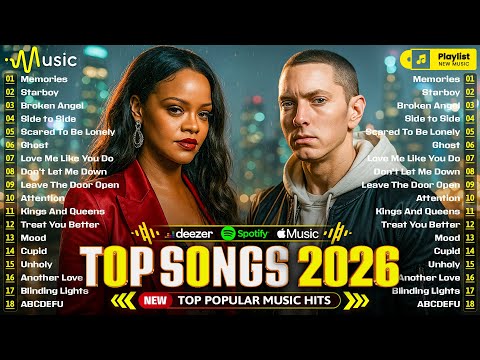 Billboard 2026 🍀 Top Hits 2026 🍁 Rihanna, Adele, The Weeknd, Maroon 5, Ed Sheeran, Justin Bieber