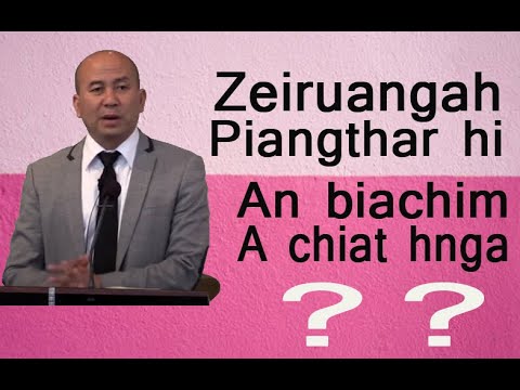 Rev. Hoi Cung Tum II Zeiruang ahdah Piangthar Hi An Biachim a Chiat II