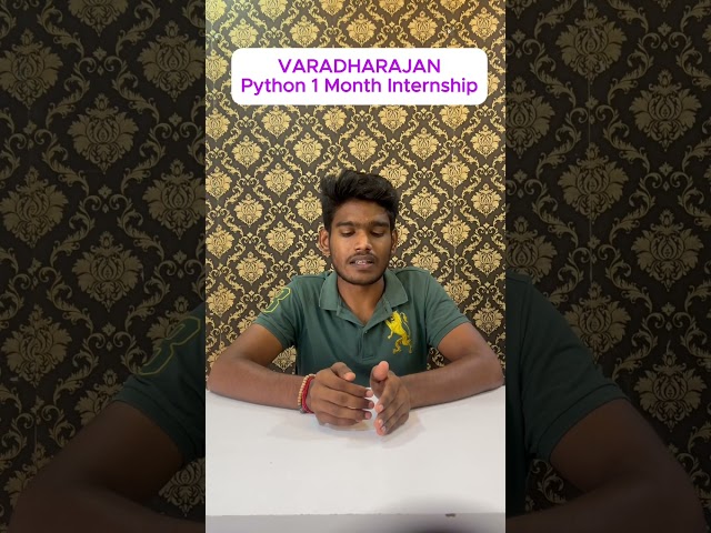 Aryu Academy Chennai student testimonial video 9