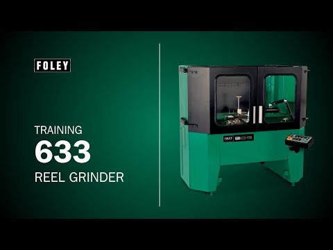 Complete Guide of the 633 Reel Grinder | Legacy Foley Training Video