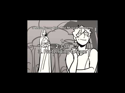 3 More Funny Epic The Musical Moments #epicthemusical #greekmythology #ranked #odyssey #fyp