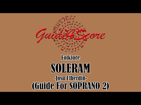 Soleram - Josu Elberdin (Guide For Soprano 2)