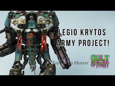 Legio Krytos for Adeptus Titanicus: Army overview and tutorial!!