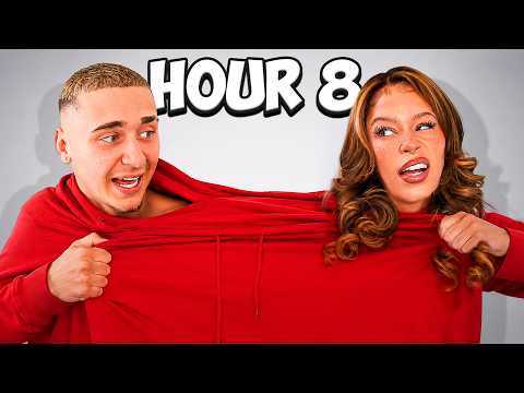 24 Hours Stuck in ONE HOODIE With Lacy..