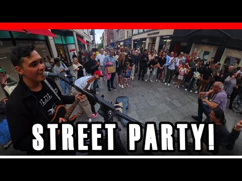 The Whole Street Danced & Sang to Stand By Me in Dublin!