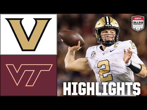 Vanderbilt Commodores vs. Virginia Tech Hokies | Full Game Highlights | ESPN College Football