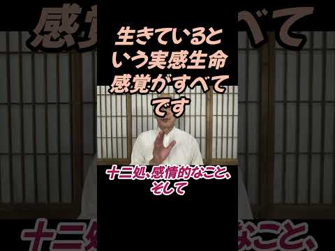 仏教学科 生きているという実感がすべてなんですね、生命感覚#切り抜き＃回復＃マインドフルネス＃ヨガ＃健康＃ヨガ＃健康