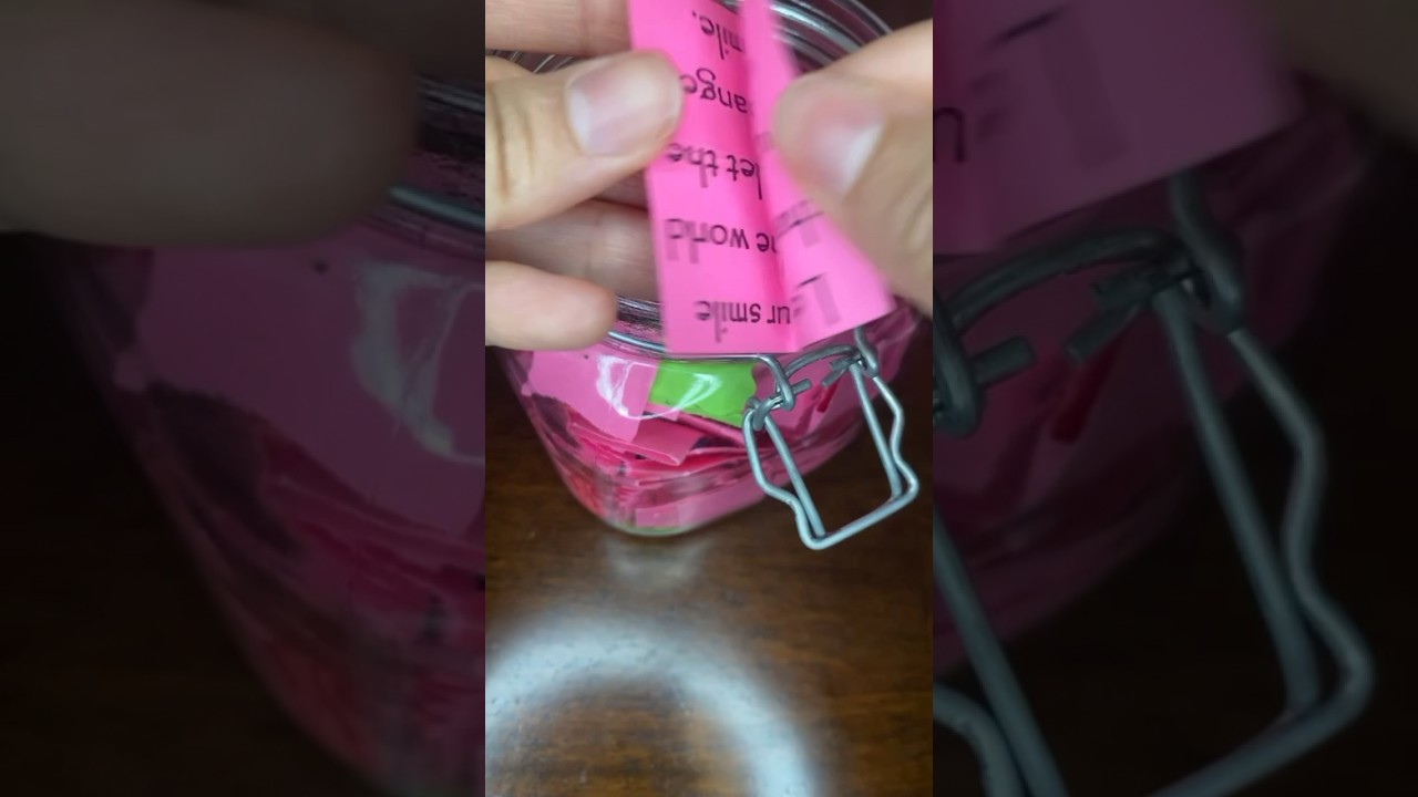 inspo jar 🪄🫙 #shorts #inspiration #motivation #quotes #daily #lifestyle #diy #smile