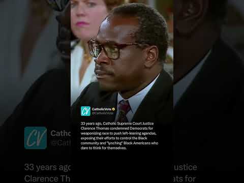 Clarence Thomas exposes Democrats for trying to control the black community