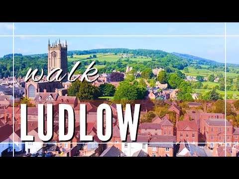 Ludlow Shropshire UK | Town Walk 2025