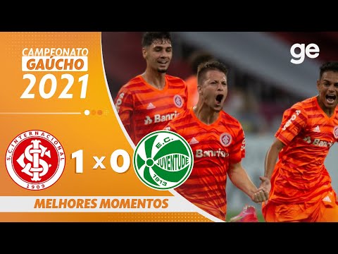 INTERNACIONAL 1 X 0 JUVENTUDE | MELHORES MOMENTOS | 1ª RODADA GAÚCHO 2021 | ge.globo