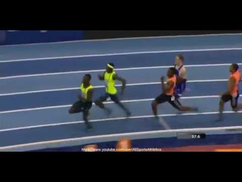 IAAF Indoor Grand Prix birmingham 2015 - Nigel Levine 46.43 - Men's 400 Metres