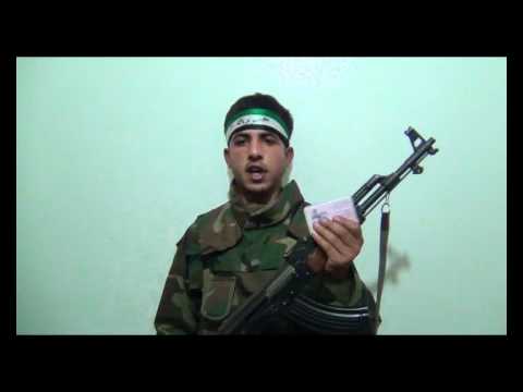 انشقاق العسكري المجند مصطفى جمعة درويش من مرتبات الفرقة التاسعة اللواء 52 الكتيبة 159 وانضمامه إلى الجيش السوري الحر في درعا