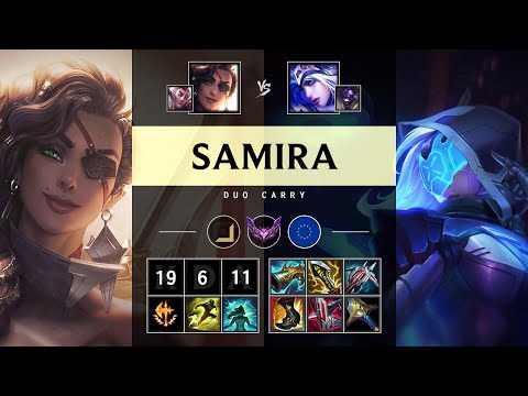 Samira ADC vs Ashe - EUW Master Patch 25.S1.3