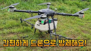 5,000평 저렴하고 편하게 병해충 방제했어요 / 두릅나무 / 더뎅이병 / 역병 / 병해충 / 드론방제 dr…