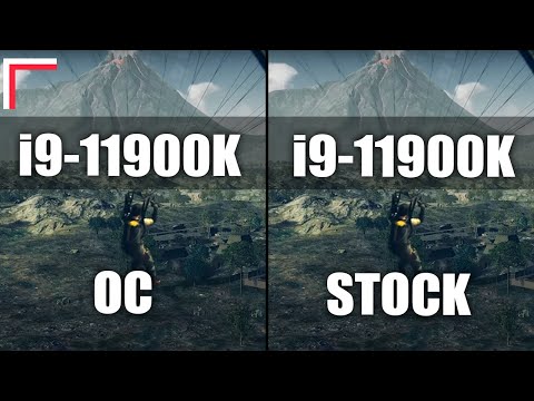 Intel Core i9-11900K OC vs i9-11900K Stock — Test in 8 Games! [1080p, 1440p]
