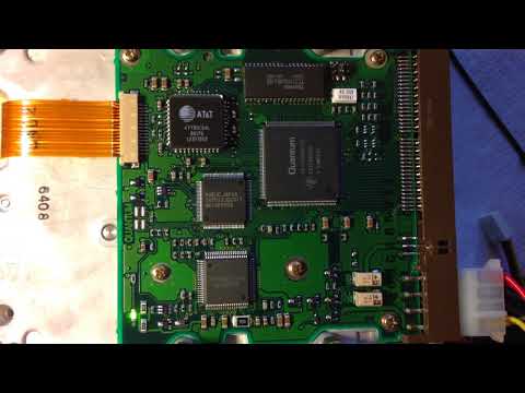 Quantum Fireball 640AT (1996) startup