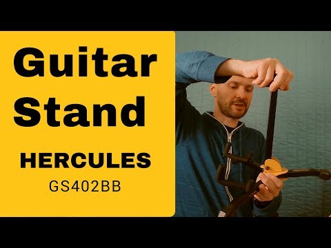 Hercules GS402BB Guitar/Bass Stand with Bag image 5