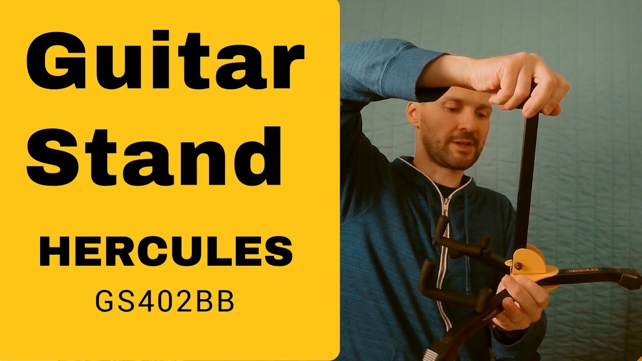 Hercules GS402BB стойка для электрогитары, мини + чехол купить в Москве