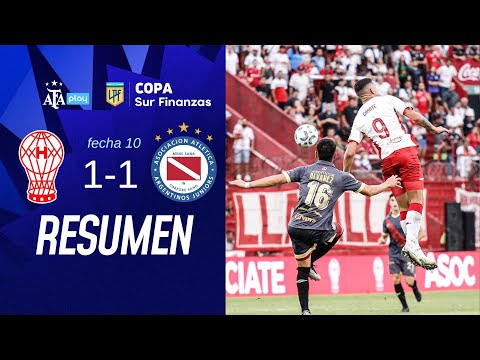 Huracán 1-1 Argentinos Juniors | #CopaLPF | Resumen | Fecha 10