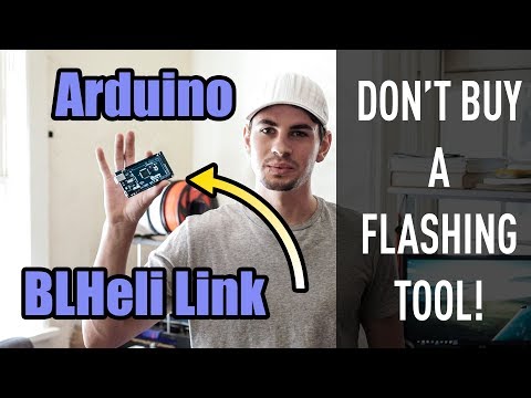 How to Flash BLHeli with ANY Arduino! | Create ESC Linker, 1wire interface