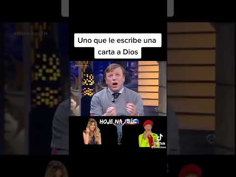 Chiste de Los Morancos de uno que le escribe una carta a Dios.
