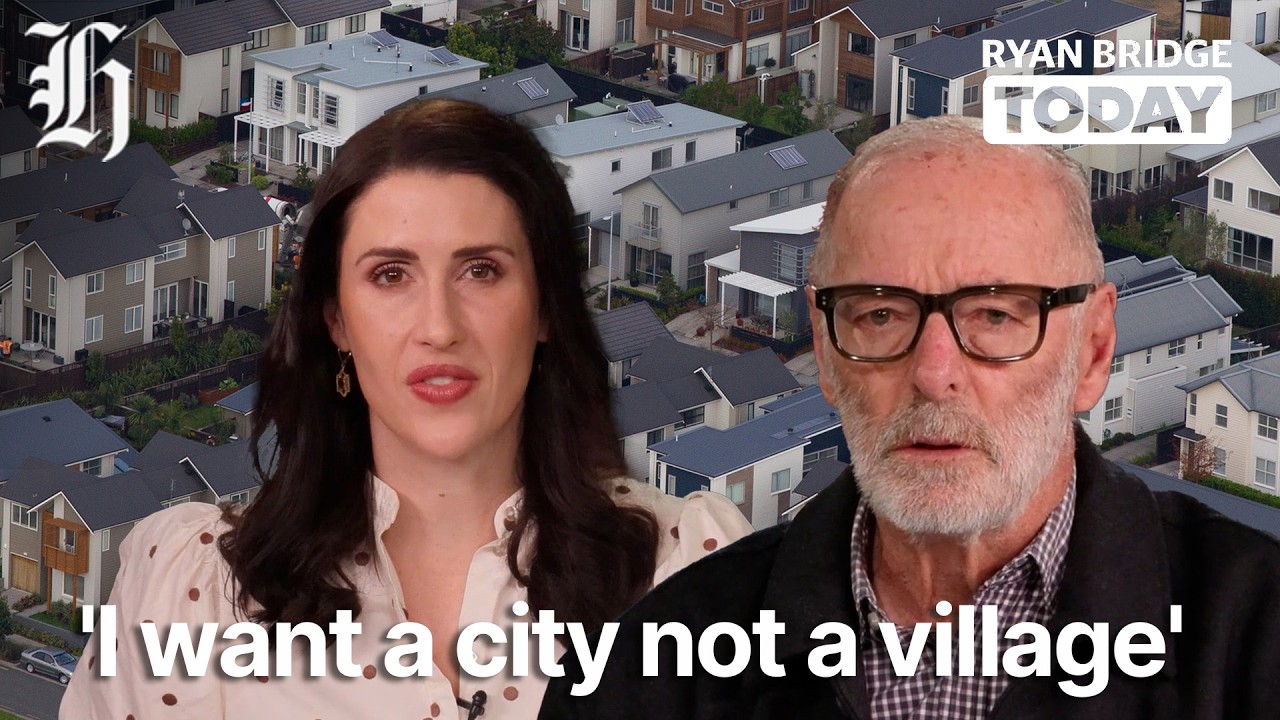 'I want a city not a village': Mayor on Auckland housing intensification plans | Ryan Bridge TODAY
