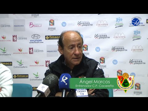 Ángel Marcos: CP Cacereño - Peña Sport FC (2ª'B' Gr.I 15/16)