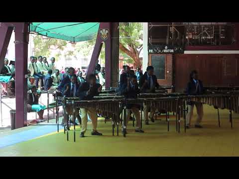 Watershed Marimba band, 2019 Allied Arts festival