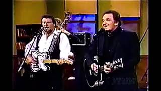 Waylon Jennings &amp; Johnny Cash - There Ain’t No Good Chain Gang / Big River (Live) [January 19, 1995]