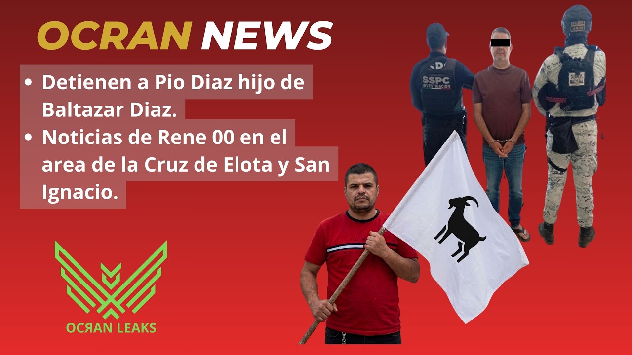 Capturan a Pio Diaz y Novedades sobre Rene 00