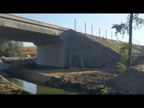 Projektowany wiadukt WD 1 km 4+483,25