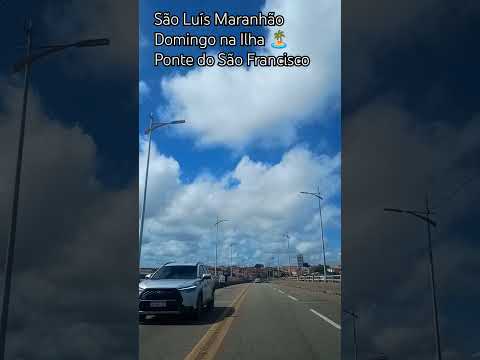 São Luís Maranhão Domingo na Ilha 🏝️ Ponte do São Francisco #automobile #sorts #chuva