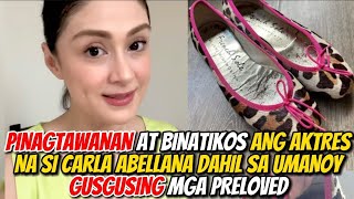 Pinagtawanan at binatikos si Carla Abellana dahil sa mga gusgusin umanon nyang preloved online