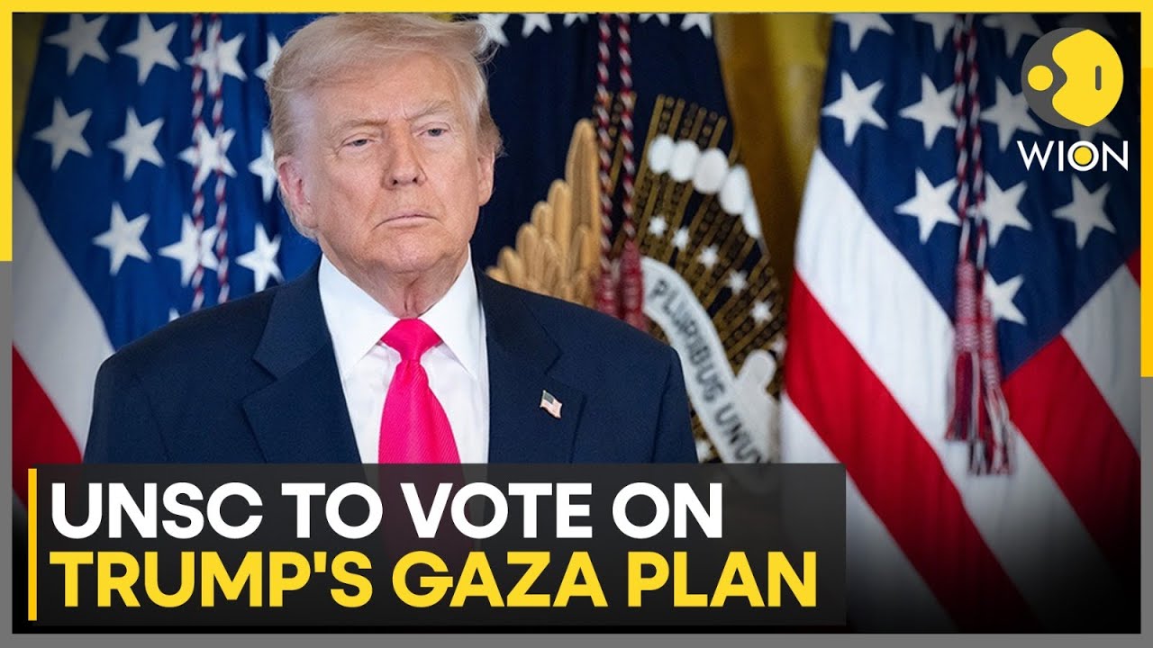 UNSC To Vote On Monday On Trump Gaza Plan, Arab States Urge UN To Adopt Gaza Resolution | WION
