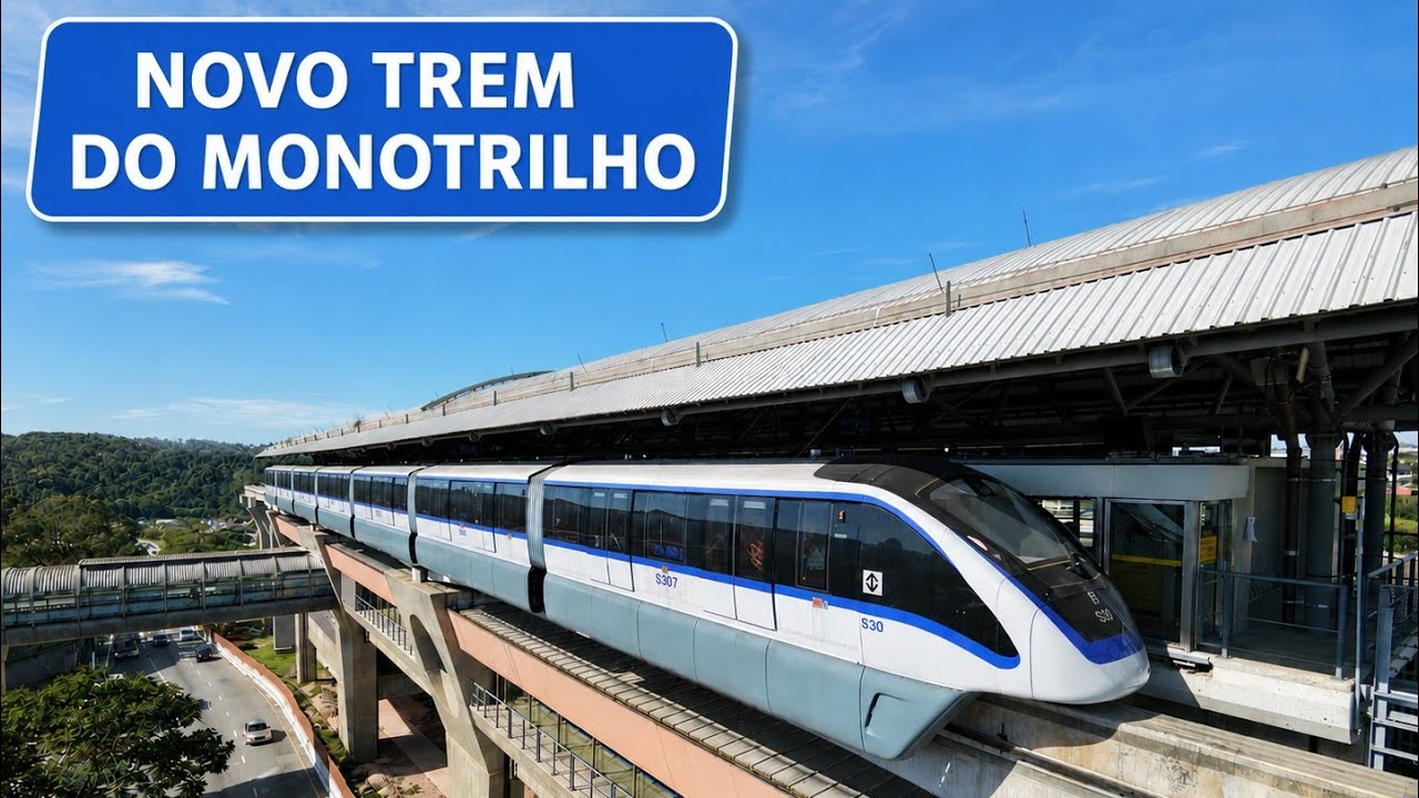 CONHEÇA O NOVO TREM DA LINHA 15-PRATA DO METRÔ DE SÃO PAULO - FROTA S