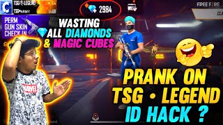 Descargar Freefire Id Hack Prank On Tsg Legend Wasting All