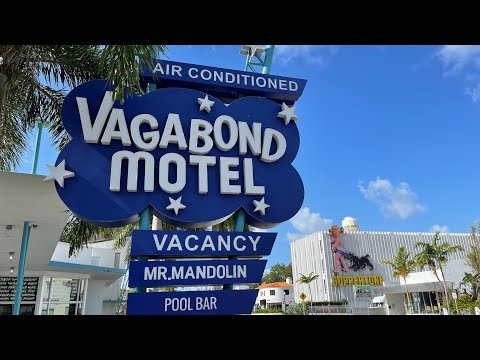 We Stayed At The Coolest Retro Hotel In Miami, FL | Vagabond Hotel & More!